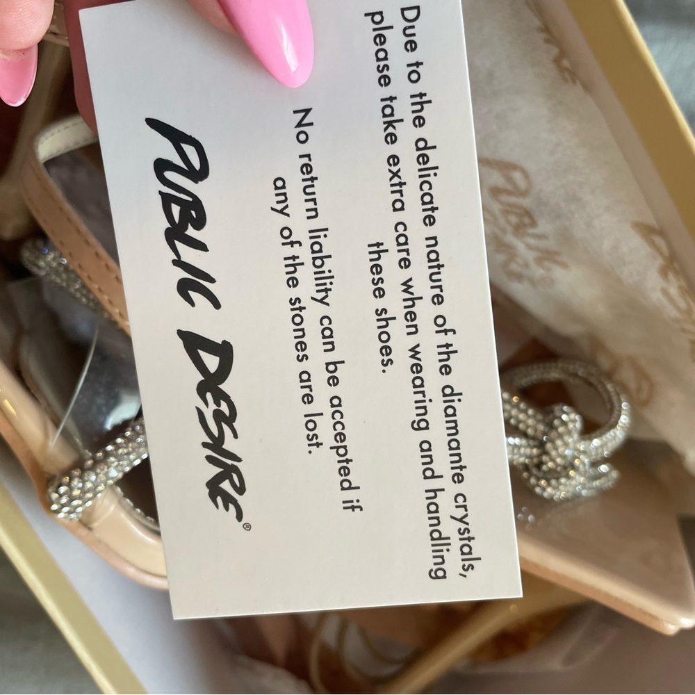 public desire sparkly kitten heels - Picture 3 of 6